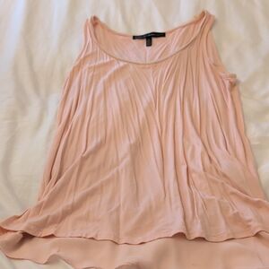 White House Black Market Blush Pink Tank Top